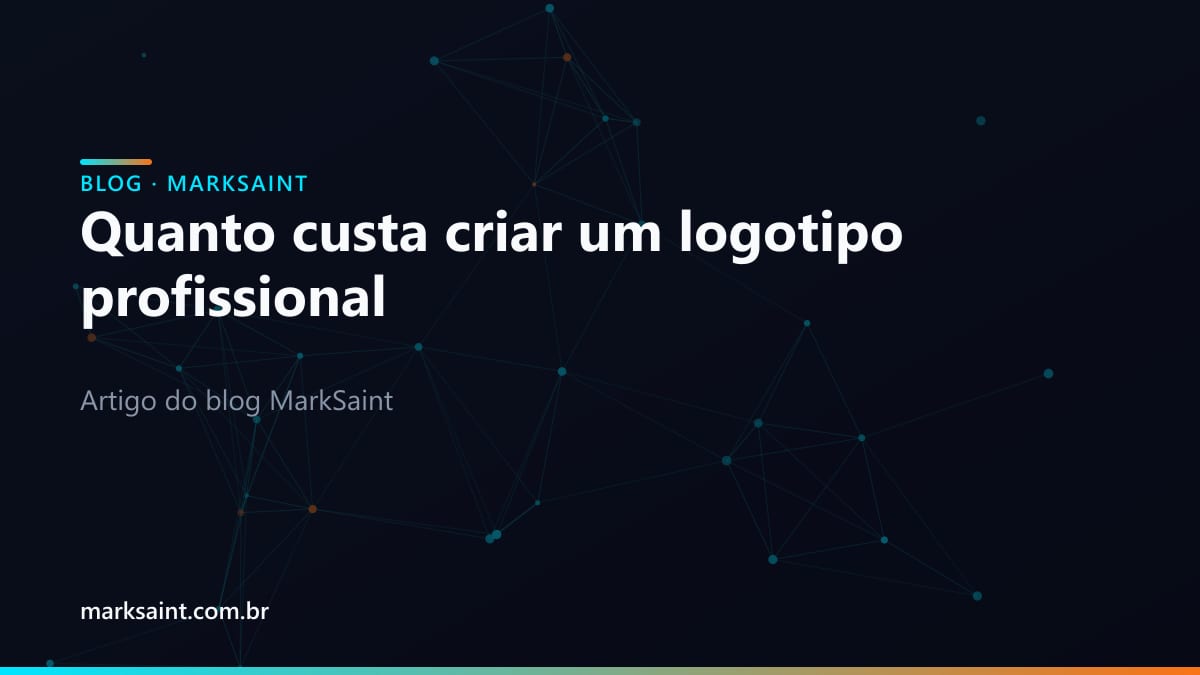 Quanto custa criar um logotipo profissional