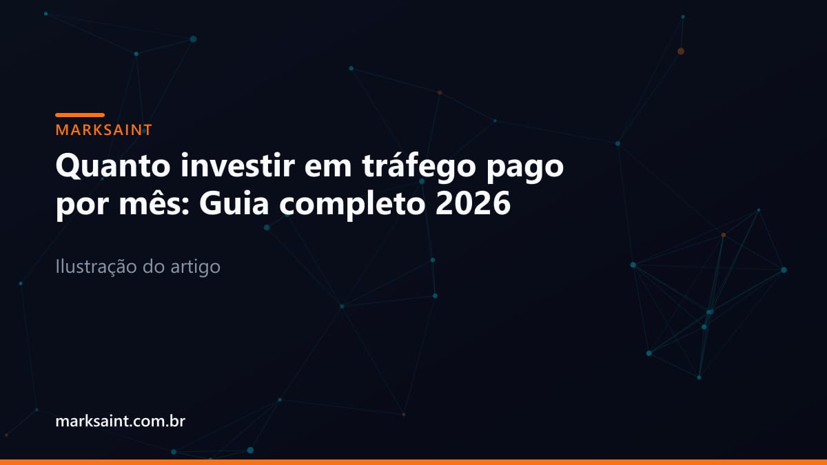 Representação conceitual de alocação estratégica de verbas e otimização de funil de conversão em ambiente corporativo moderno.