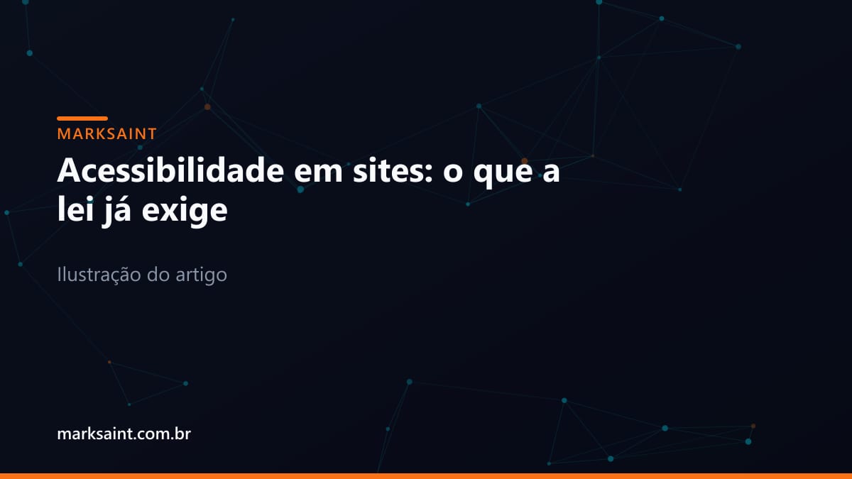 Representação abstrata de design inclusivo e código semântico na web