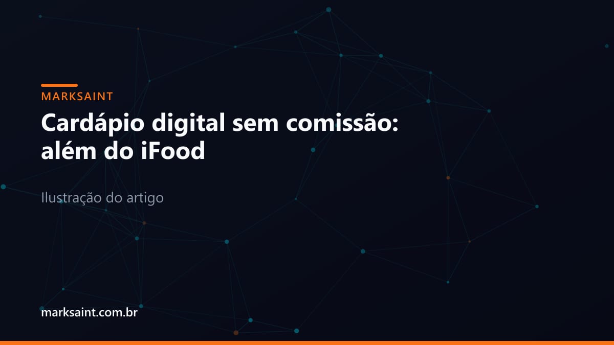 Interface de cardápio digital em smartphone com QR code em ambiente corporativo moderno