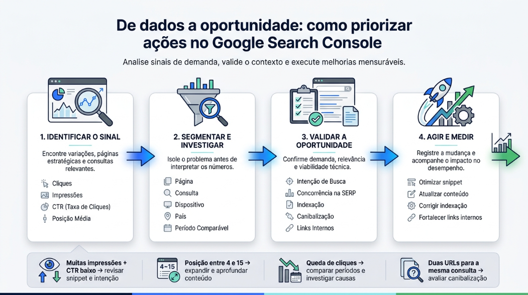 Como Encontrar Oportunidades de Crescimento no GSC